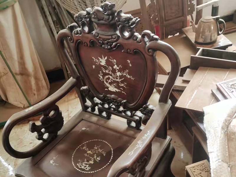 怀安旧红木家具维修
